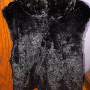 Women’s soft furry vest
